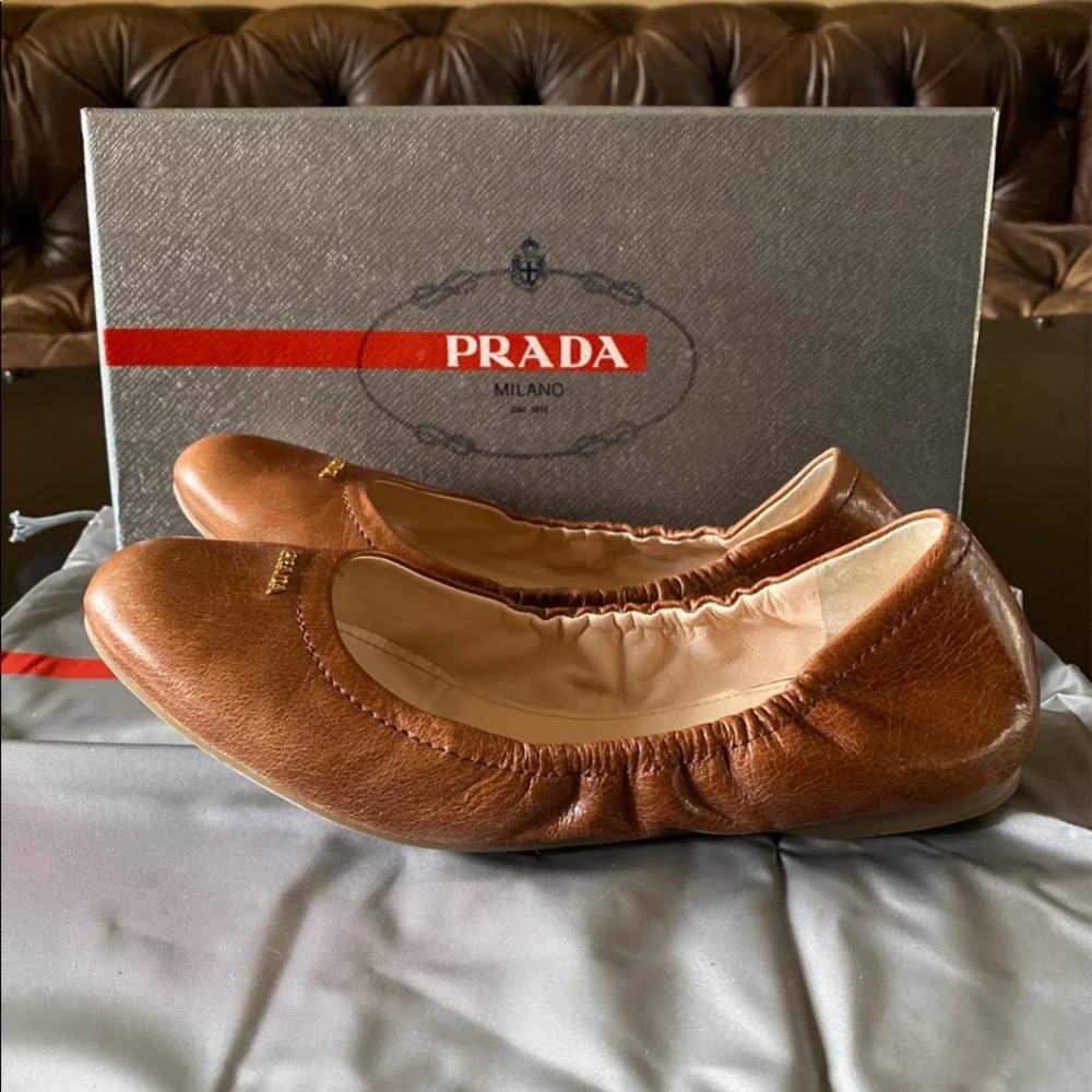 Prada ballet flats